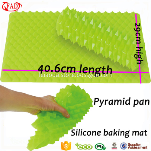 Pyramid Shape Non-stick Silicone Baking Mat Set